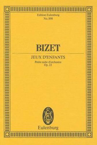 Cover image for Jeux d'Enfants Suite Op. 22