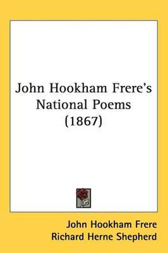 Cover image for John Hookham Frere's National Poems (1867)