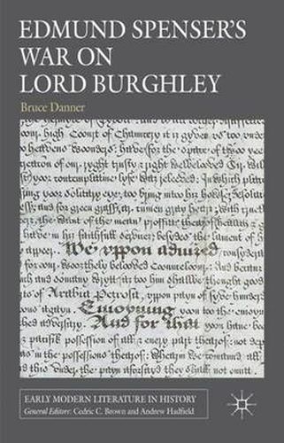 Cover image for Edmund Spenser's War on Lord Burghley