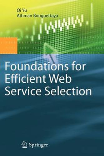 Cover image for Foundations for Efficient Web Service Selection