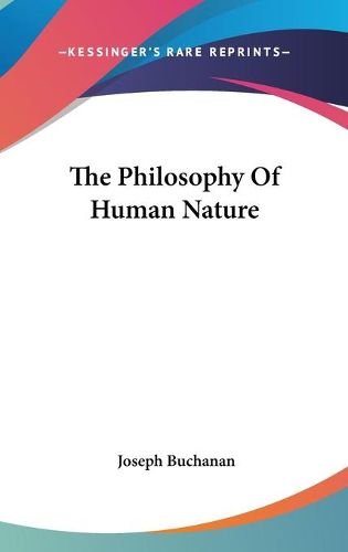 Cover image for The Philosophy of Human Nature