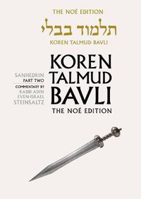 Cover image for Koren Talmud Bavli: Sandhedrin Part 2, English