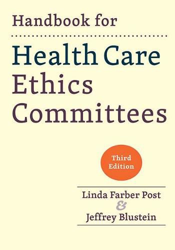 Cover image for Handbook for Health Care Ethics Committees