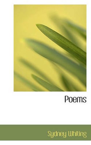 Cover image for Poems