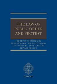 Cover image for The Law of Public Order and Protest