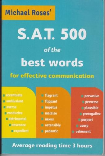 SAT 500 of the Best Words