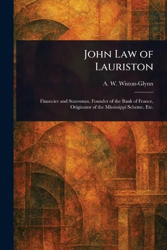Cover image for John Law of Lauriston