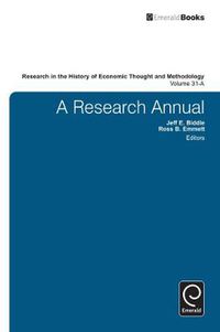 Cover image for A Research Annual