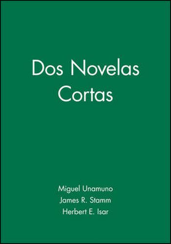 Cover image for Dos Novelas Cortas