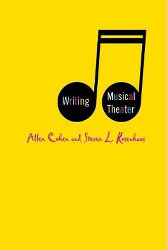 Cover image for Writing Musical Theater