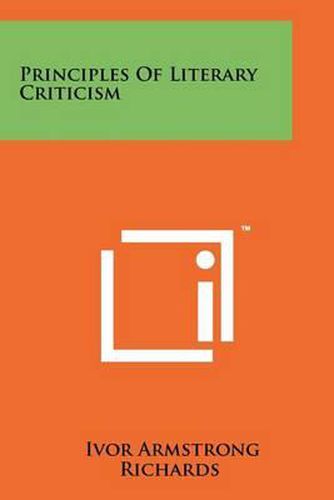 Principles of Literary Criticism