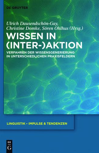 Cover image for Wissen in (Inter-)Aktion