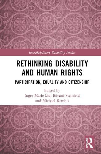 Cover image for Rethinking Disability and Human Rights