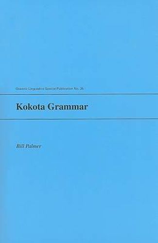 Cover image for Kokota Grammar