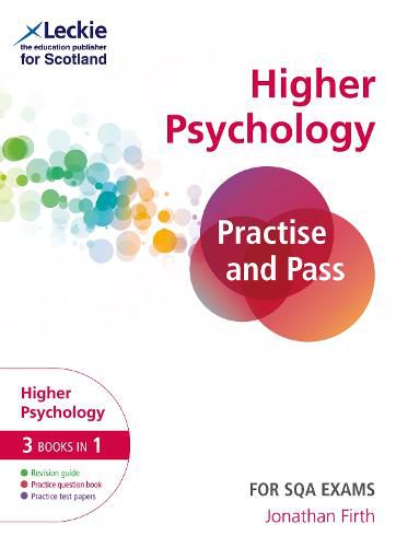 Cover image for Practise and Pass Higher Psychology Revision Guide for New 2019 Exams: Revise Curriculum for Excellence Sqa Exams