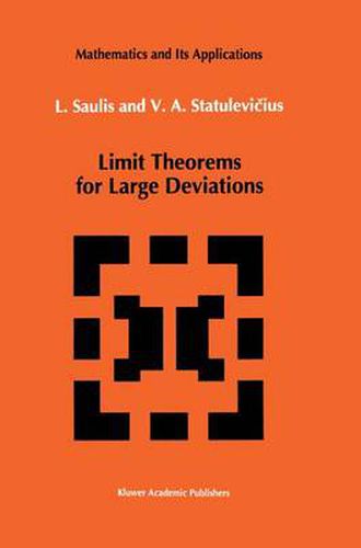 Cover image for Limit Theorems for Large Deviations