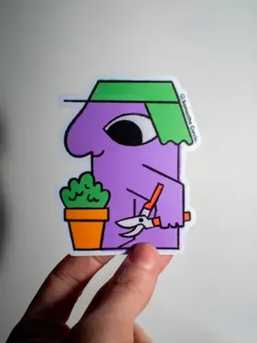 Cover image for Avant Gardener (Plant Guy) Samantha Curcio Sticker