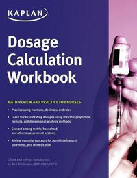 Cover image for Dosage Calculation Workbook