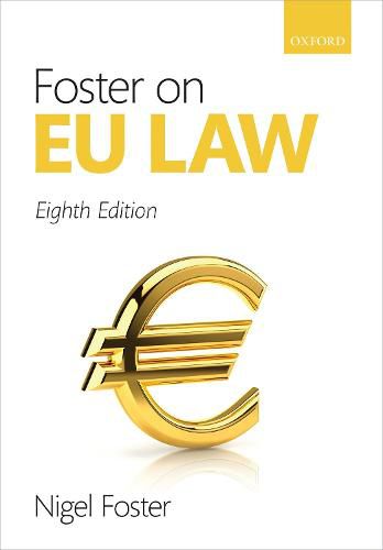 Cover image for Foster on EU Law