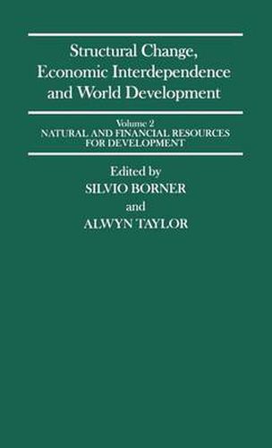 Cover image for Structural Change, Economic Interdependence and World Development: Congress Proceedings