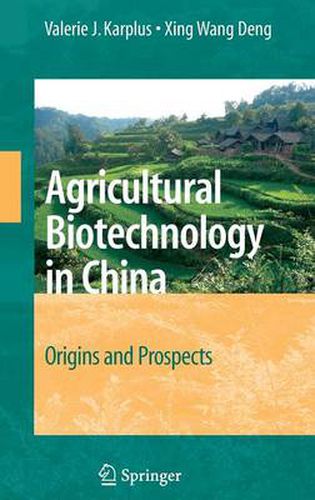 Cover image for Agricultural Biotechnology in China: Origins and Prospects