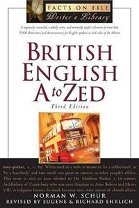 Cover image for British English A to Zed