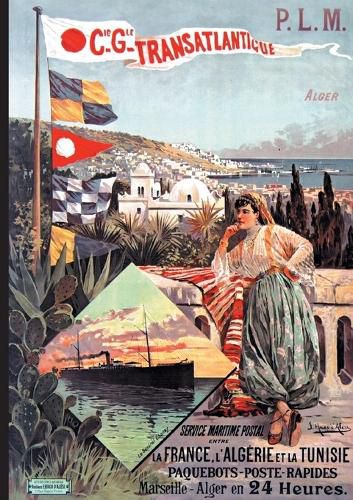 Carnet Ligne Affiche Paquebot Poste Algerie Tunisie