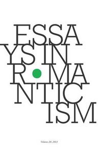 Cover image for Essays in Romanticism, Volume 20 2013