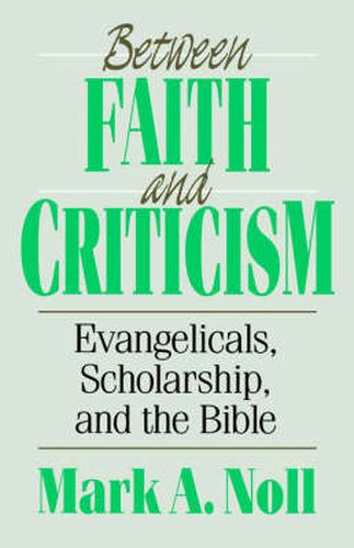 Cover image for Between Faith and Criticism