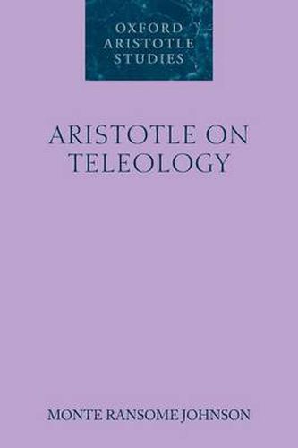 Cover image for Aristotle on Teleology