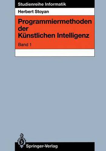 Cover image for Programmiermethoden Der Kunstlichen Intelligenz