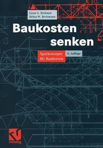 Baukosten Senken