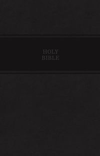 Cover image for KJV Holy Bible, Personal Size Giant Print Reference Bible, Black Leathersoft, Thumb Indexed, 43,000 Cross References, Red Letter, Comfort Print: King James Version