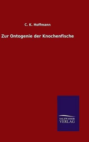 Cover image for Zur Ontogenie der Knochenfische