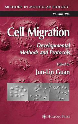 Cover image for Cell Migration: Developmental Methods and Protocols