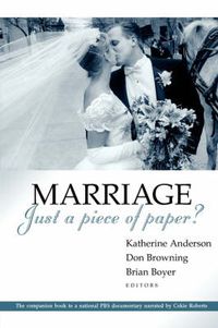 Cover image for Marriage - Just a Piece of Paper?