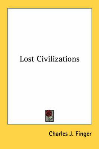 Cover image for Lost Civilizations