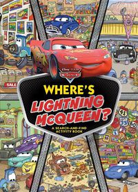 Cover image for Where's Lightning McQueen?: A Search-and-Find Activity Book (Disney Pixar: Cars)