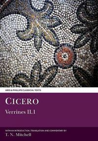 Cover image for Cicero: Verrines II.1