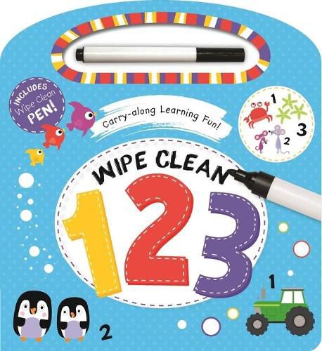 Cover image for Wipe Clean Carry & Learn: 123: Early Learning for 3+ Year-Olds