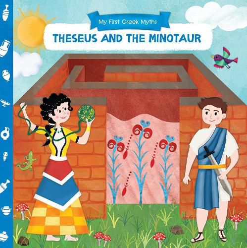 Cover image for Theseus and the Minotaur