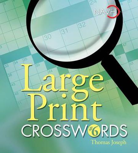 Cover image for Large Print Crosswords #6