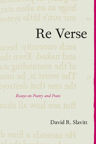 Re Verse: Essays on Poetry and Poets