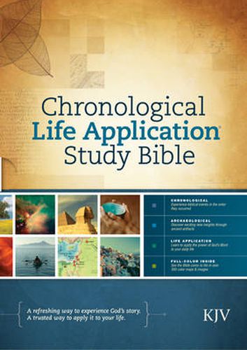 Cover image for KJV Chronological Life Application Study Bible