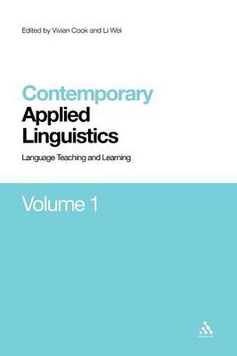 Cover image for Contemporary Applied Linguistics Volume 1: Volume One Language Teaching and Learning