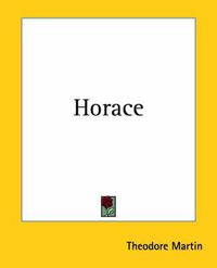 Cover image for Horace