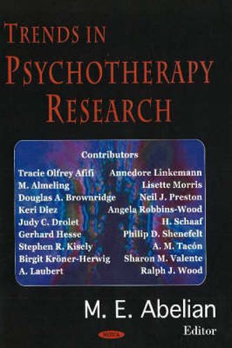 Cover image for Trends in Psychotherapy Research