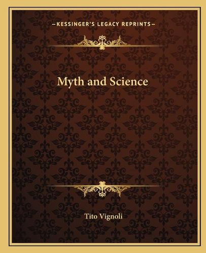 Cover image for Myth and Science