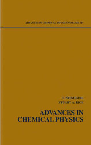 Cover image for Advances in Chemical Physics