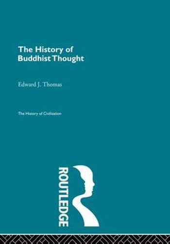 Cover image for The History of Buddhist Thought